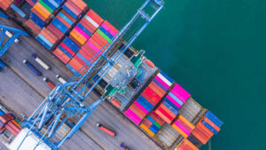 déchargement des navires